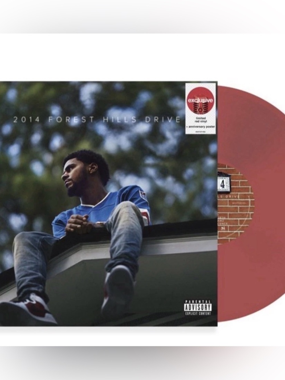 J. Cole - 2014 Forest Hills Drive, Vinyl Record, LP, Exclusive Limited Red Vinyl
